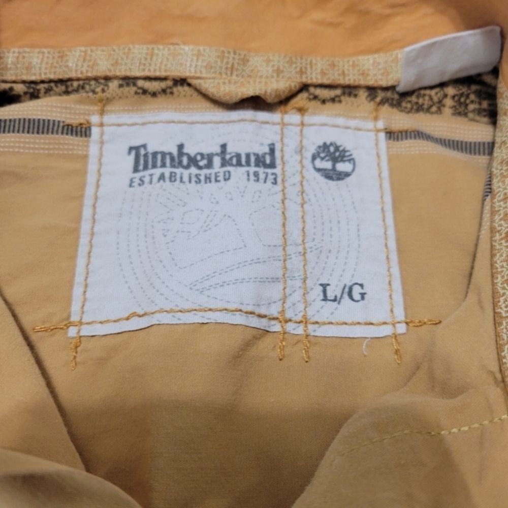 Vintage Timberland Shirt Size Large Men's Western Button Down Shirt Long Sleeve - Picture 8 of 8